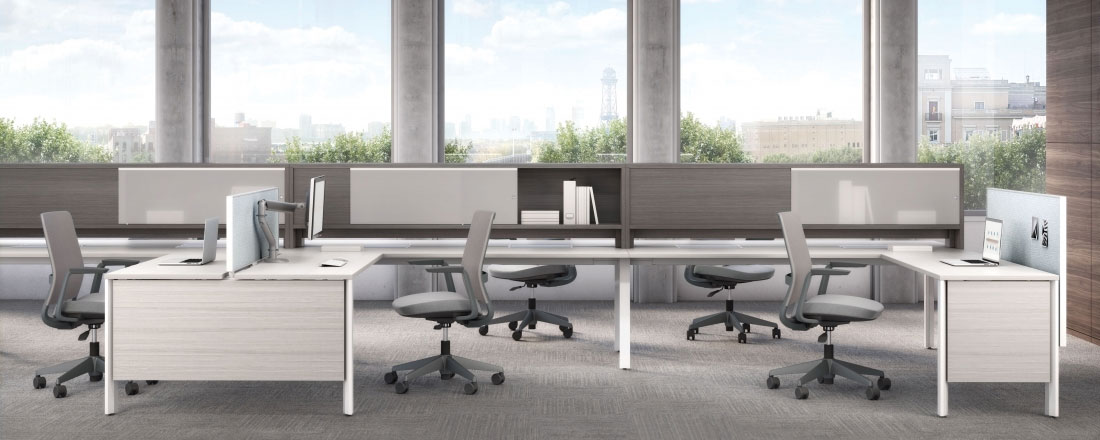 Benching Systems for Collaborative Workspaces | Total Office Interiors
