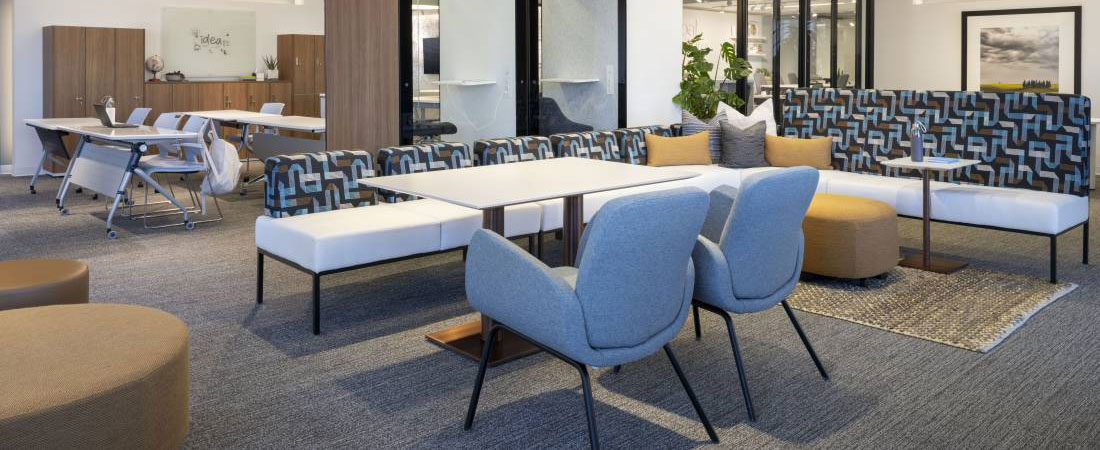 Office furniture showroom and commercial workspace products from Total Office Interiors in Phoenix Arizona